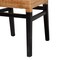 Baxton Studio Lesia Modern Bohemian Natural Brown Rattan and Espresso Brown Mahogany Wood Dining Chair 224-13130-ZORO - alternate 9